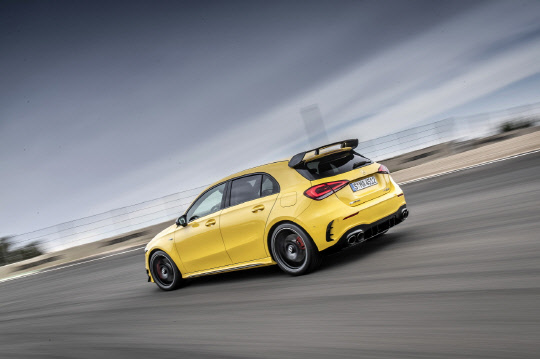 더 뉴 메르세데스-AMG A 45 4매틱+ 해치백.<메르세데스 벤츠코리아 제공>